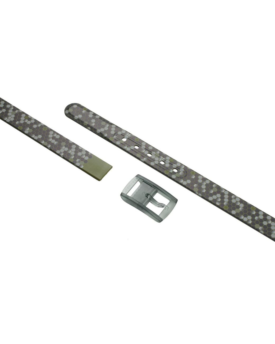 Tie-Ups Green Belt Wood Rete for men