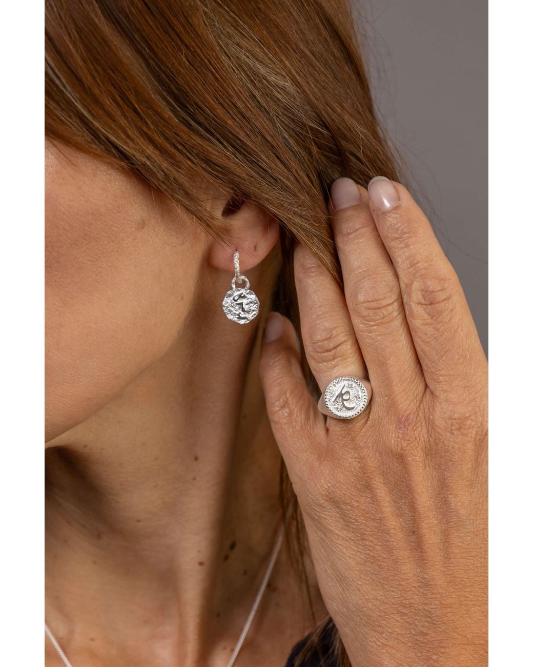 Claire Hill Designs Metallic F This Sh* Huggie Hoops