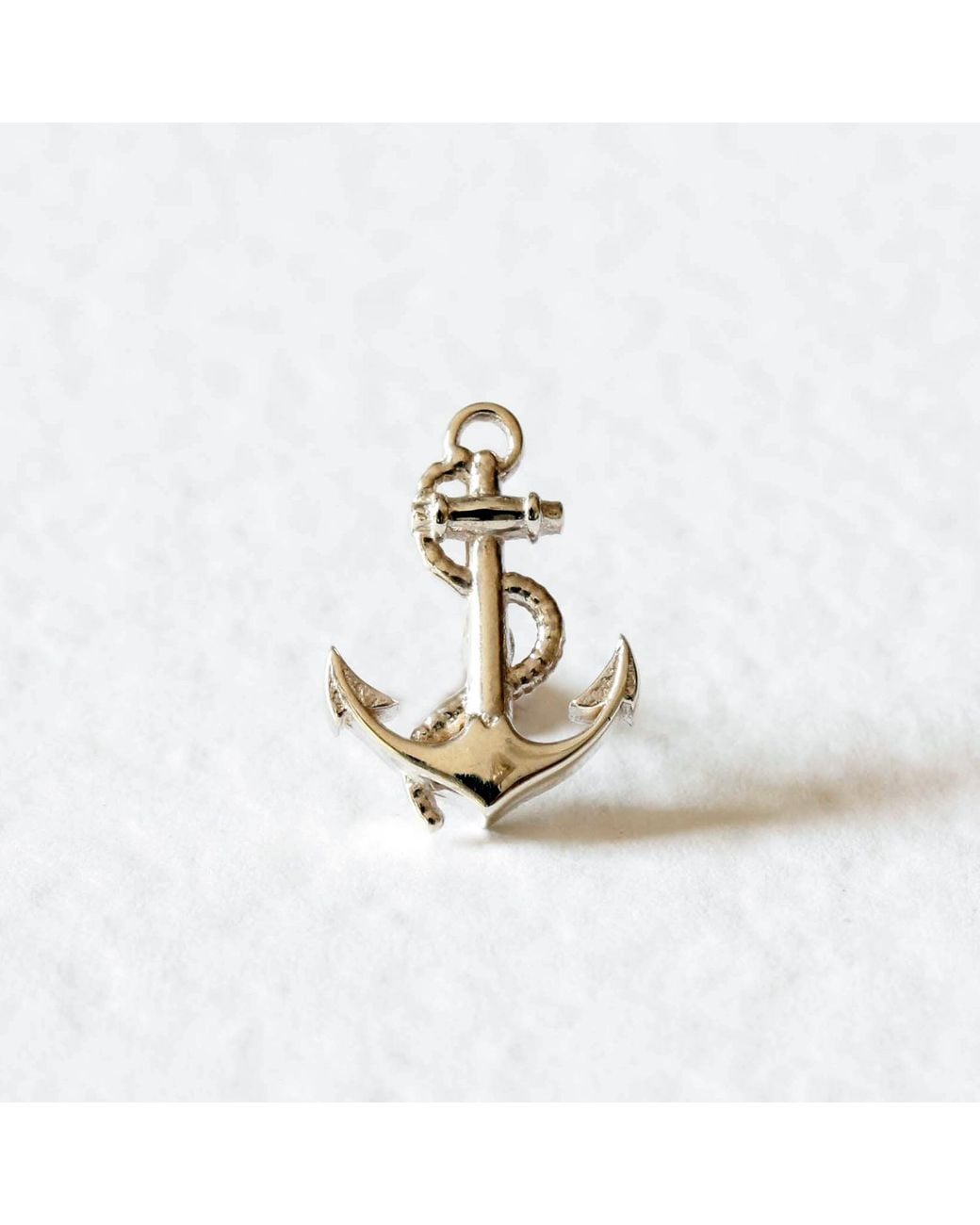 Lee Renee Metallic Anchor Lapel Pin for men