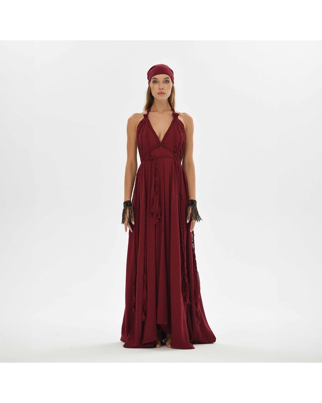 Zhenabia Red Kismet Dress