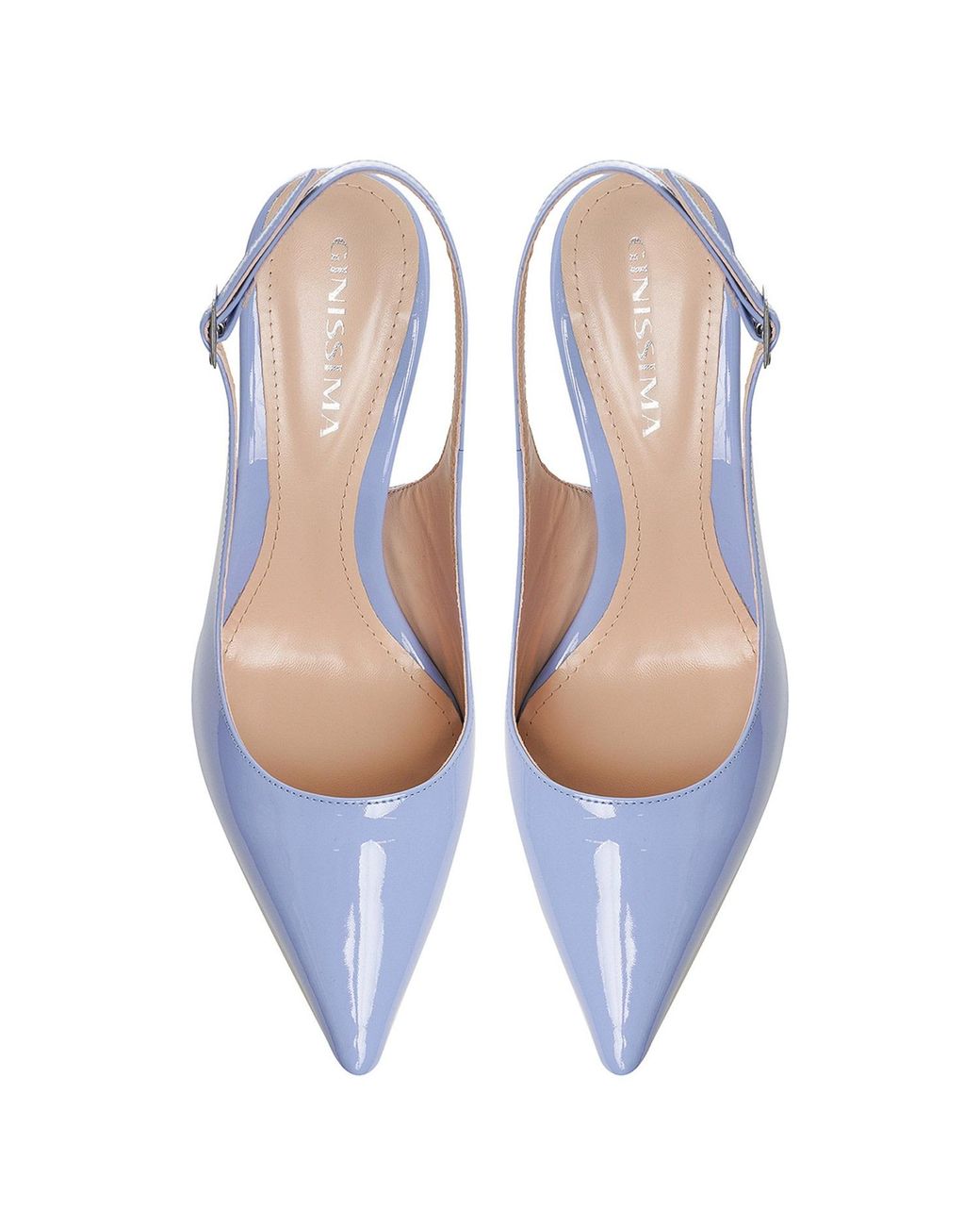 Ginissima Blue Lavinia Baby Slingbacks