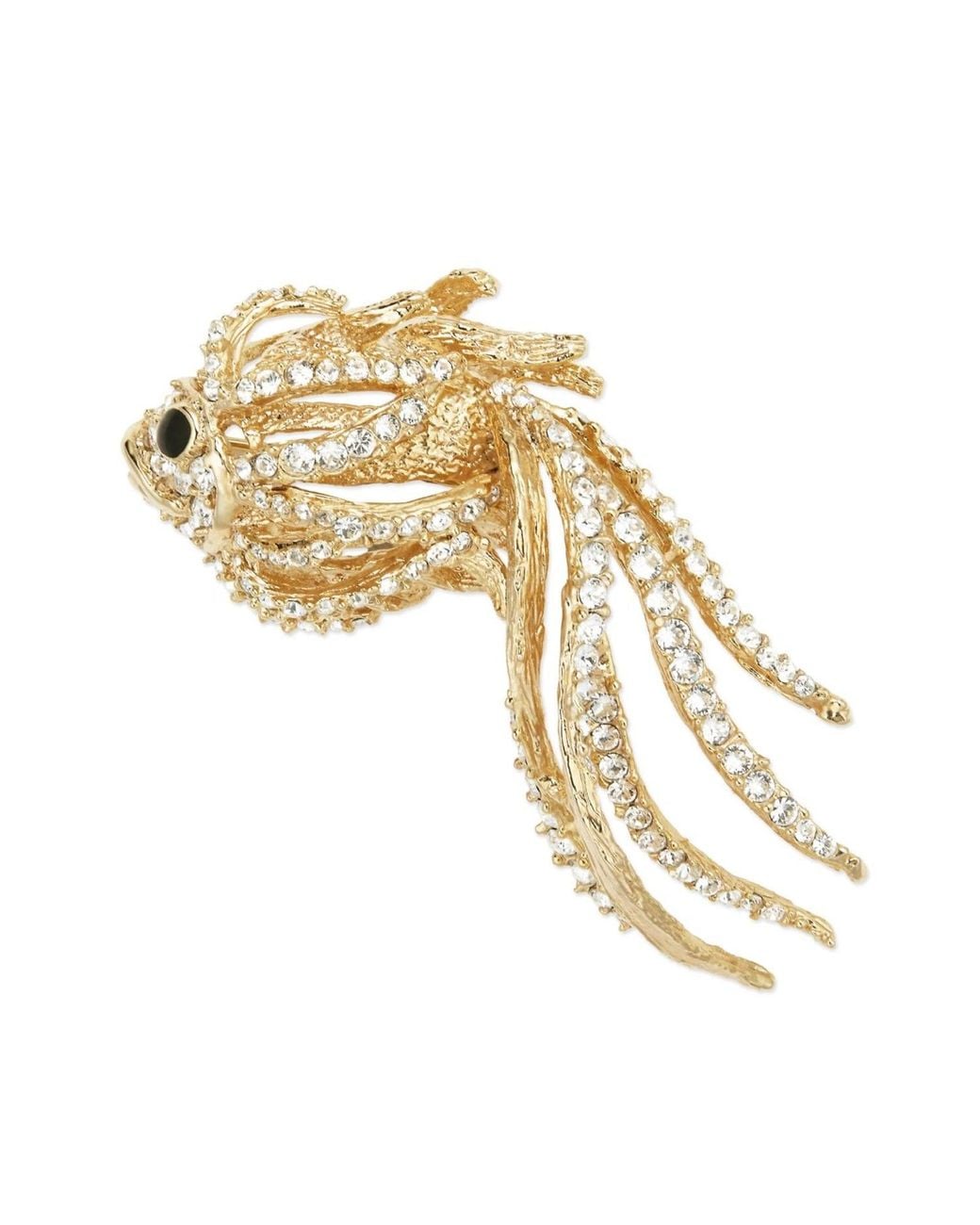 Grosse Metallic Crystal Fish Brooch, Series Reproduction