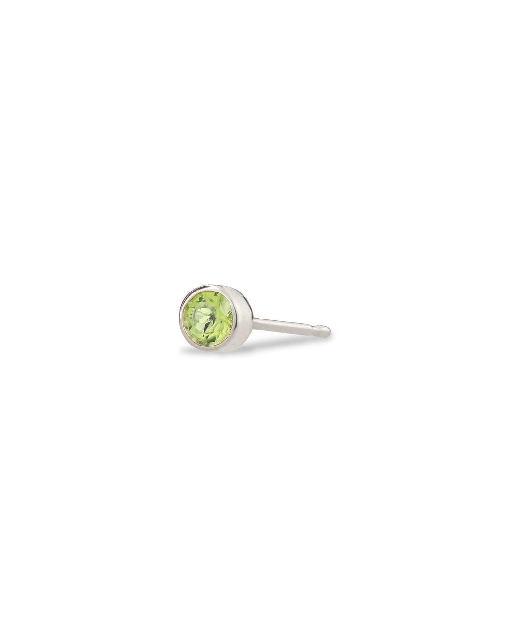 Maya Brenner Metallic Birthstone Stud