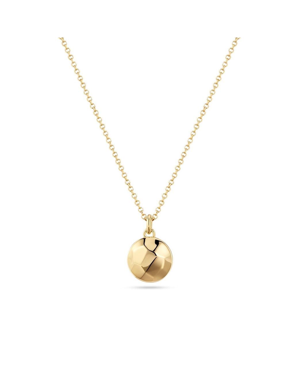 Sif Jakobs Jewellery Metallic Necklace Roccia Circolo
