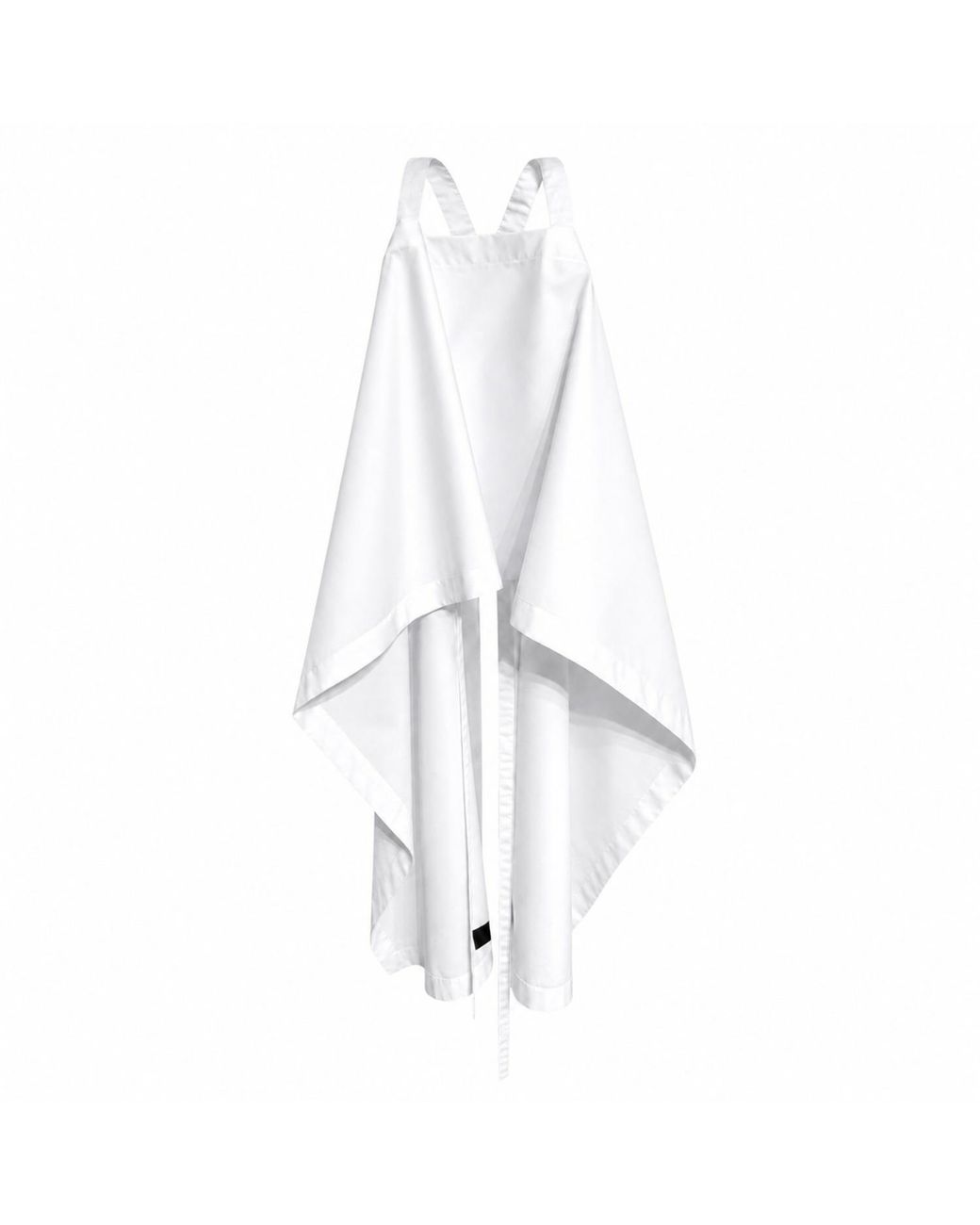 Hedare White Zaya Backless Cotton Tank Top