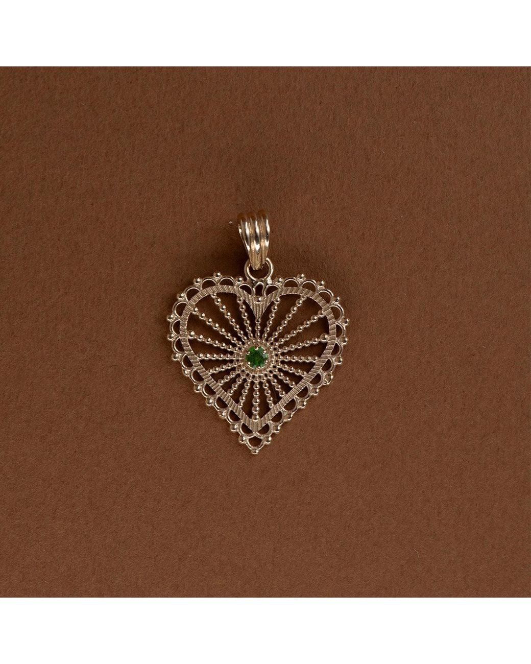 Zoe & Morgan Metallic Amor Charm