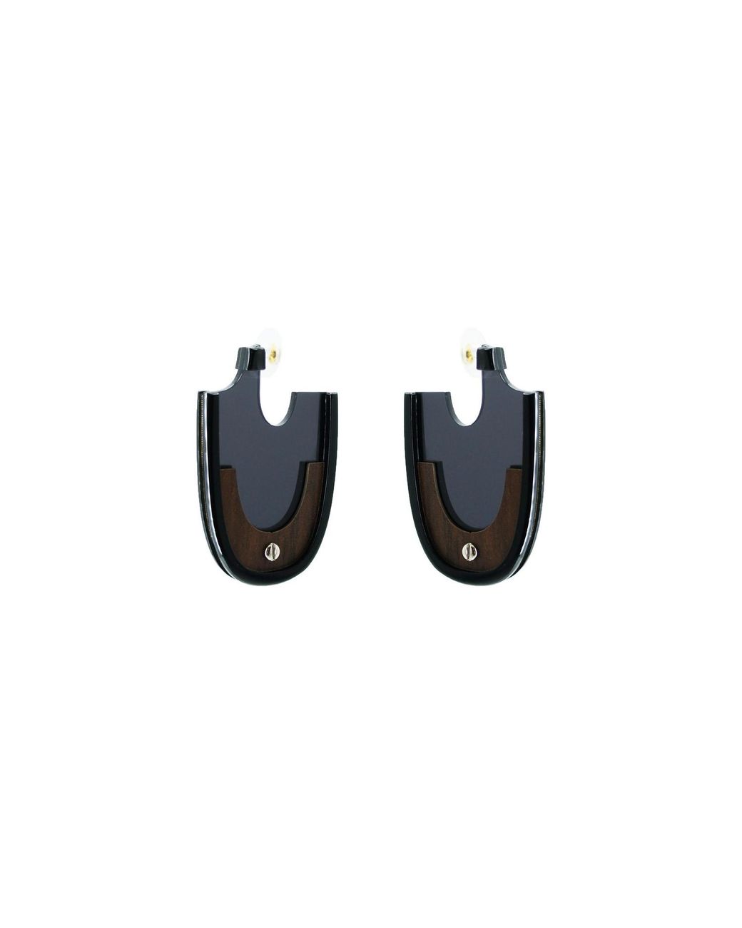 Gissa Bicalho Blue Earring Curve Smoked