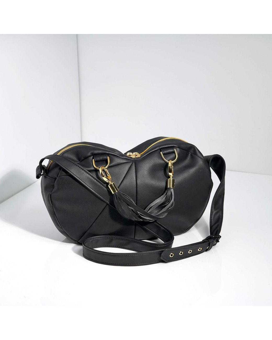 Milla Von Cosy Black Shoulder Bag Cosy With Versatile Straps