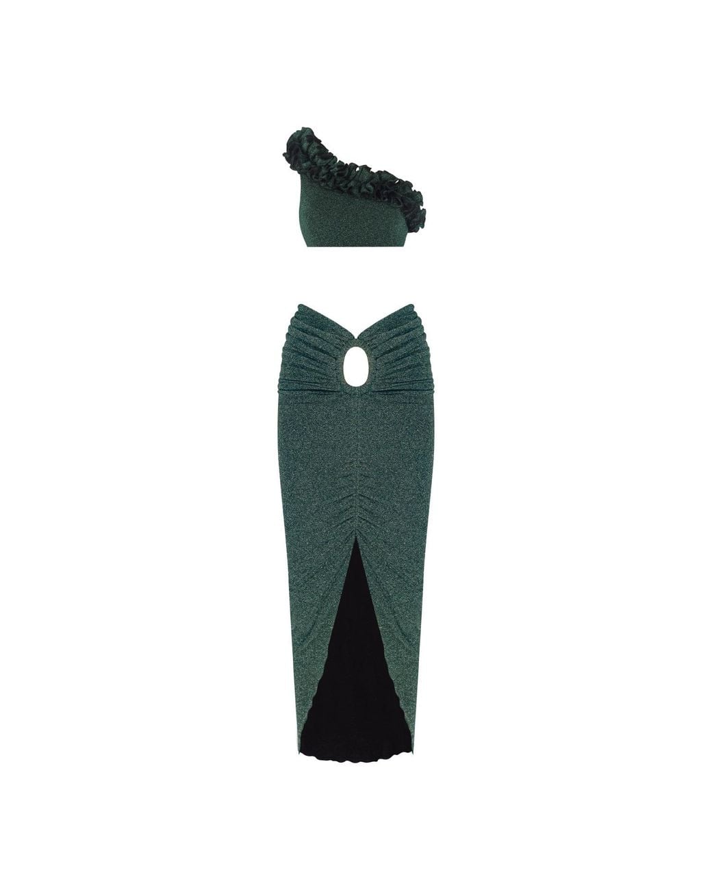 Nur Karaata Green Alexis Moon Sparkle Set