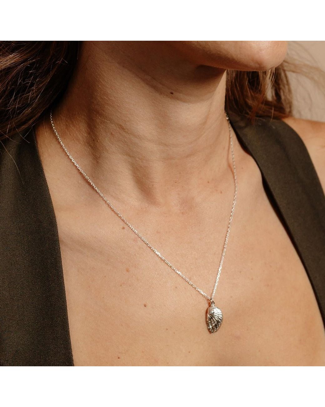 Zoe & Morgan Metallic Soul Paua Necklace