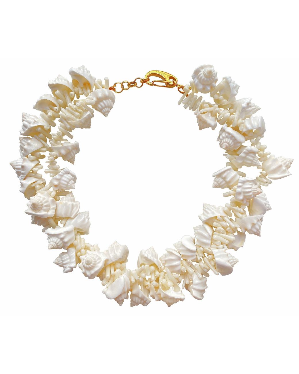 Smilla Brav Metallic Ivory Reef Necklace