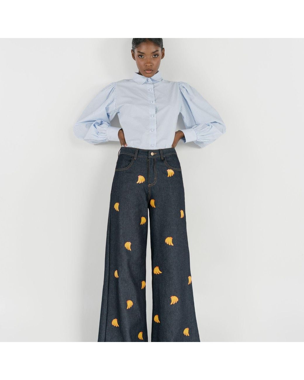 Pineapples Don't Have Sleeves Blue These Jeans Are Bananas!