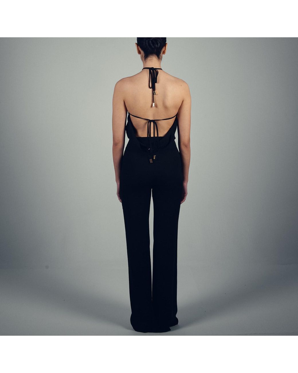 The Ethos Studio Black Emilia Jumpsuit
