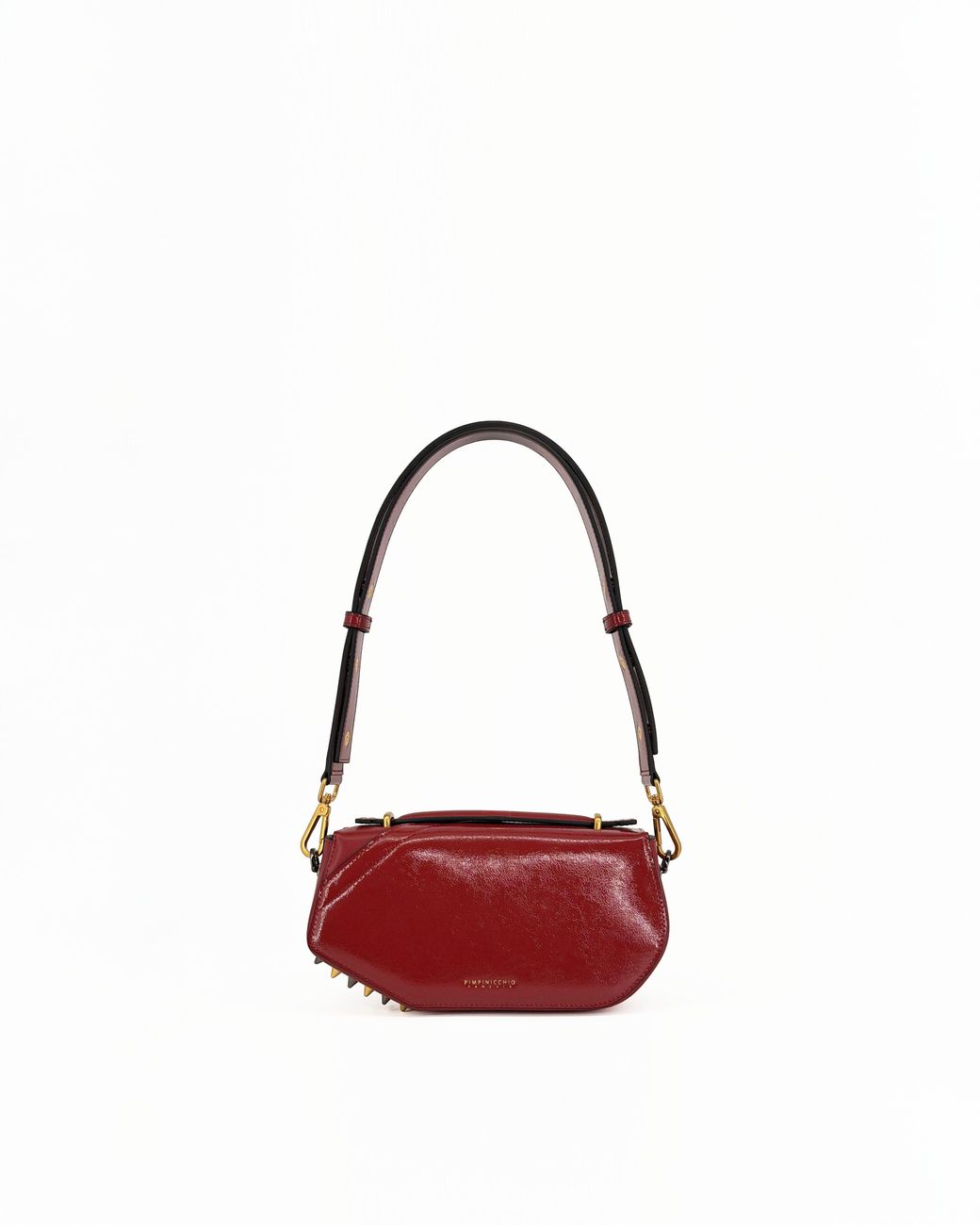 Pimpinicchio New York Red Dey Asymmetrical Shoulder Bag