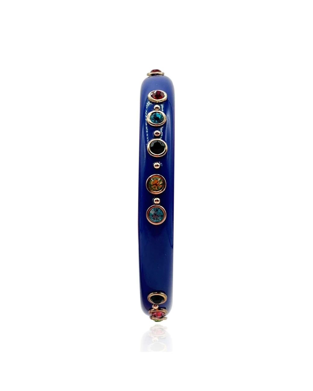 Michael Nash Jewelry Blue Holland Resin Studded Resin Bangle