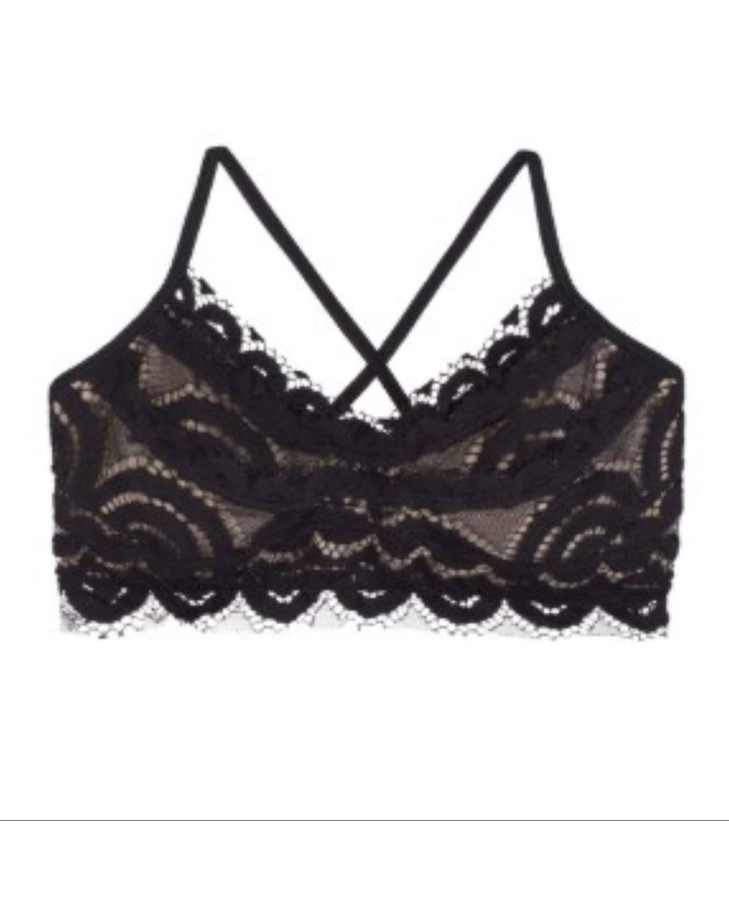 PQ Swim Black Midnight Lace Bralette