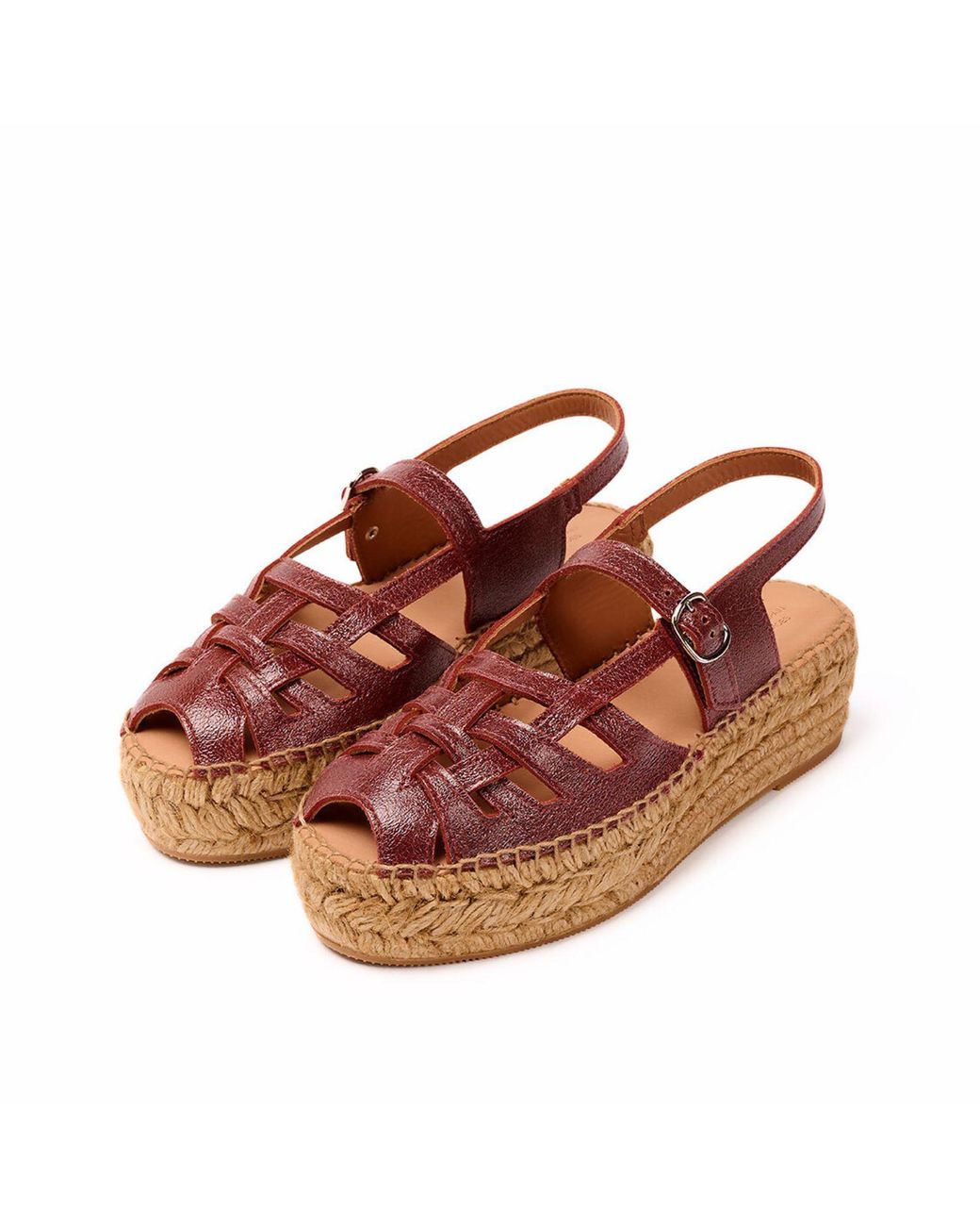 Naguisa Brown Thalis Burgundy Gloss