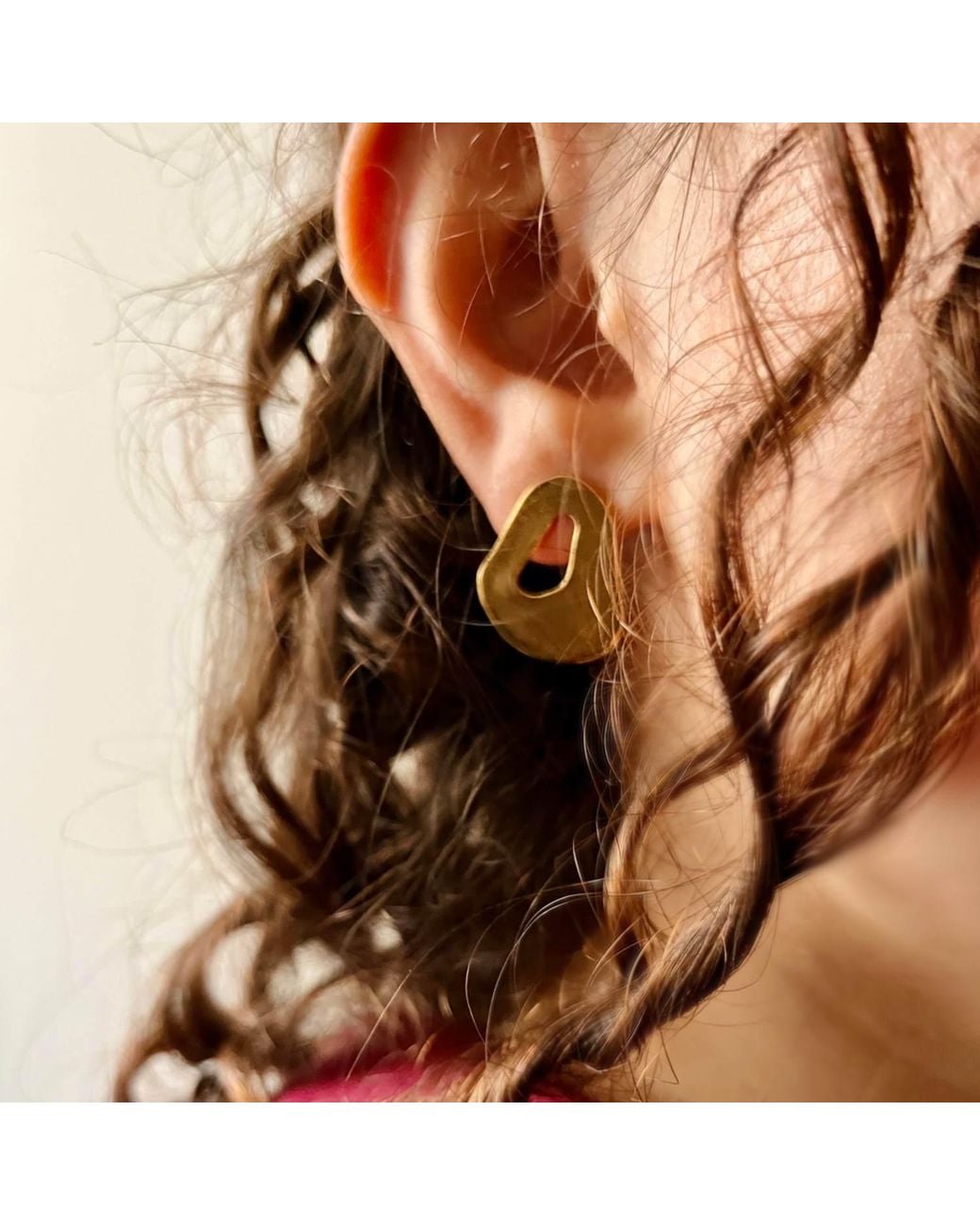 Bio-Trimmings Metallic Behring Earrings