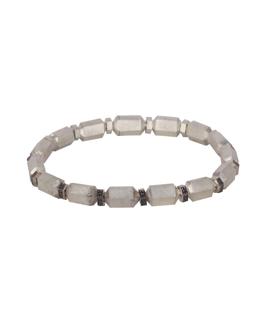Dime Tribe Metallic Bullet Bracelet for men