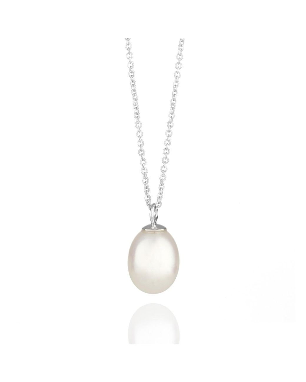 Augustine Jewels Metallic Pearl Necklace