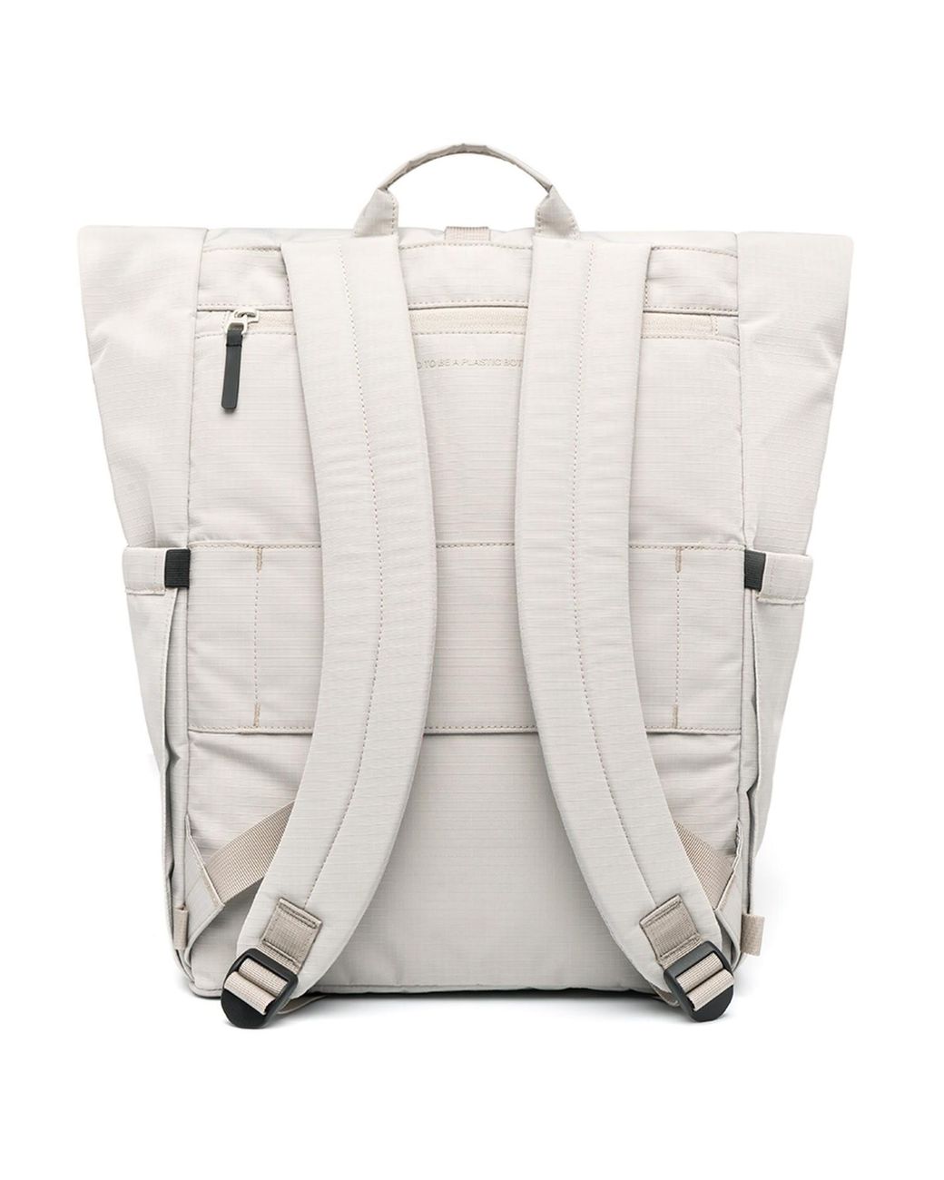 Lefrik White Lars Roll Fossil Backpack for men