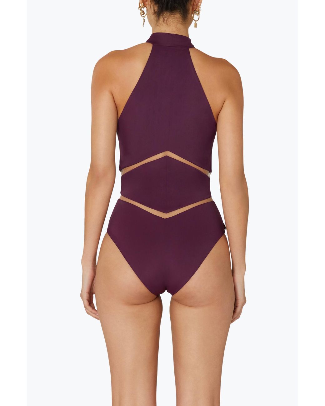 Room 24 Purple Maya One Piece Bordeaux