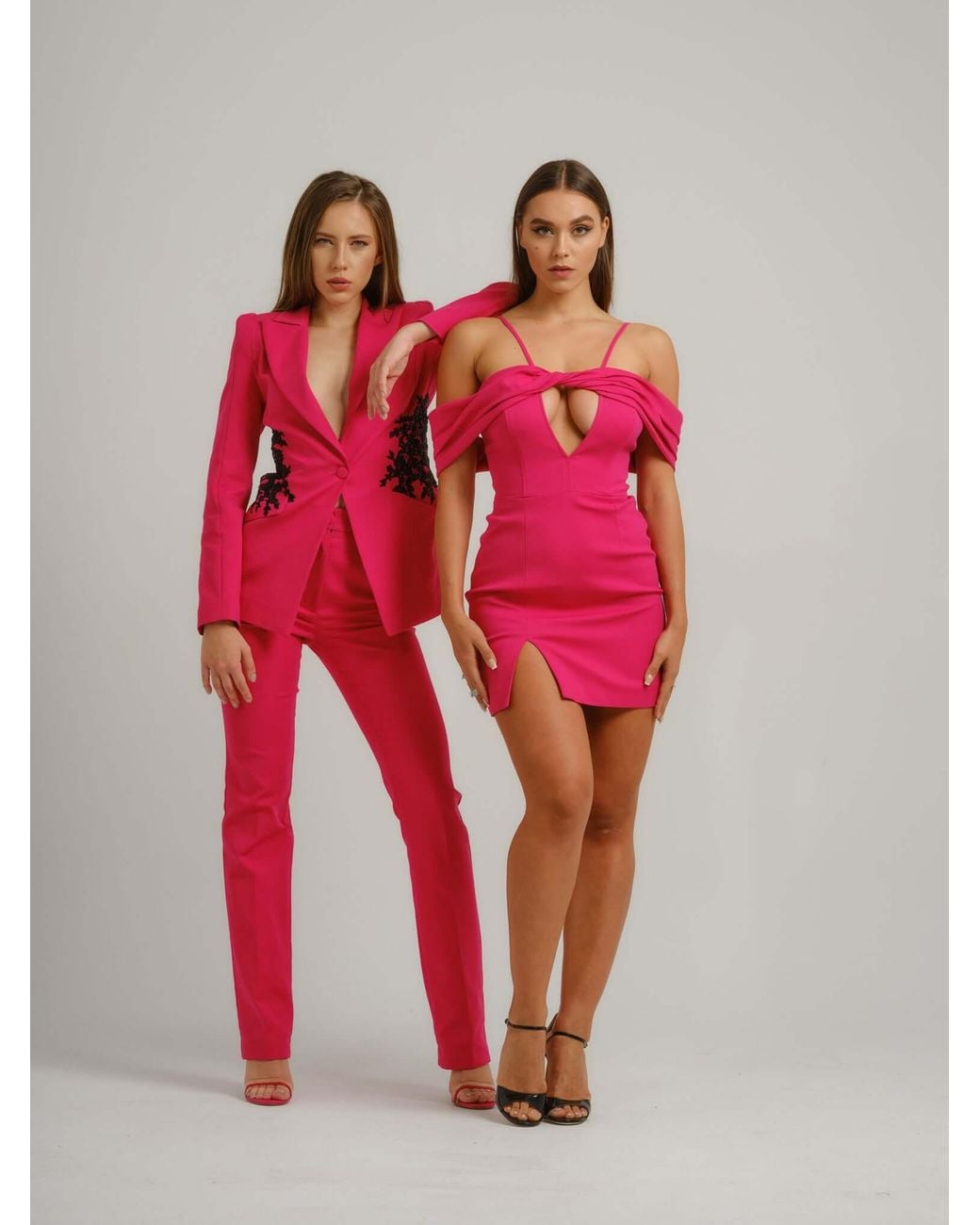Tia Dorraine Fantasy Tailored Suit With Embroidery