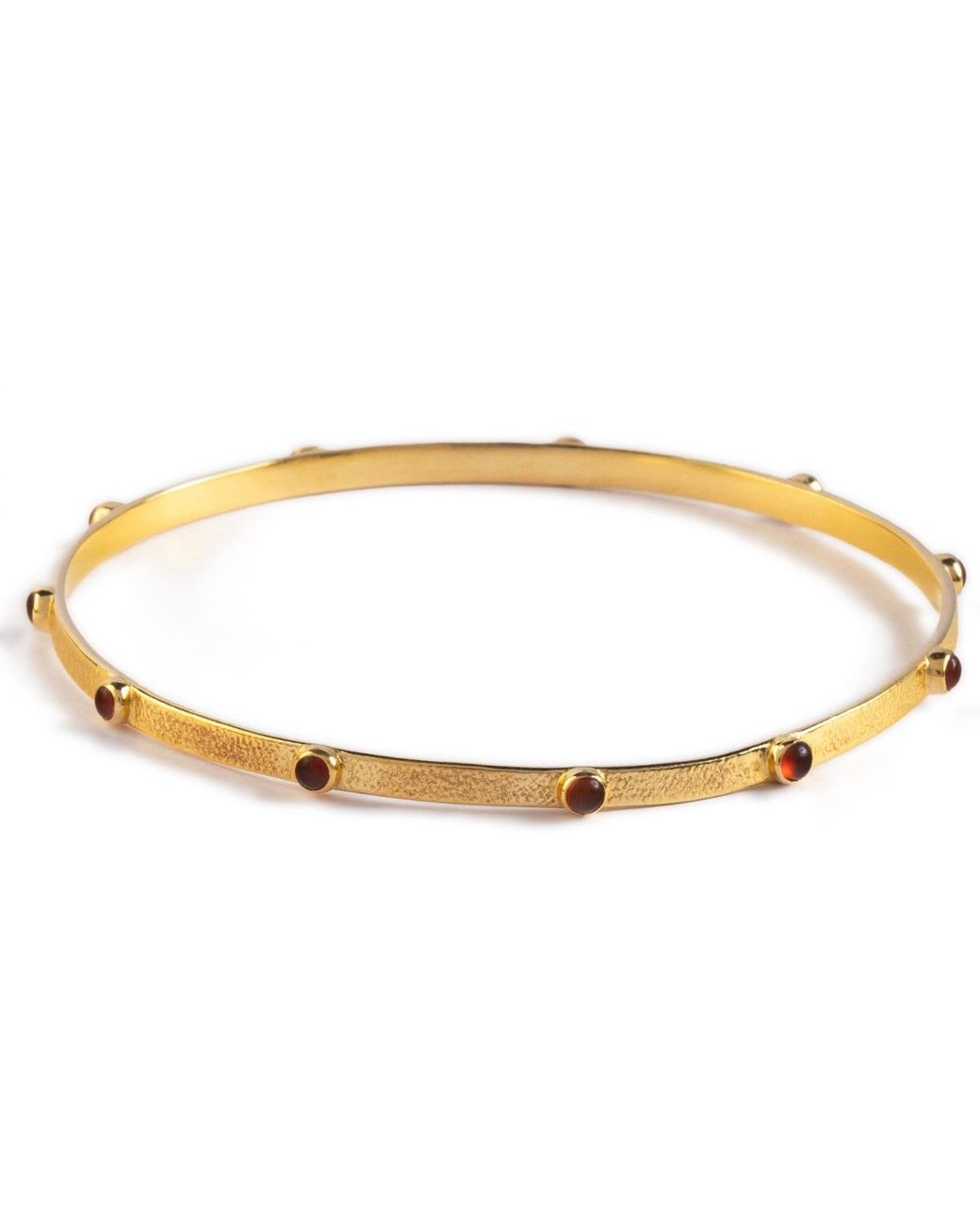 Goddess Charms Metallic Sacral Chakra Bangle