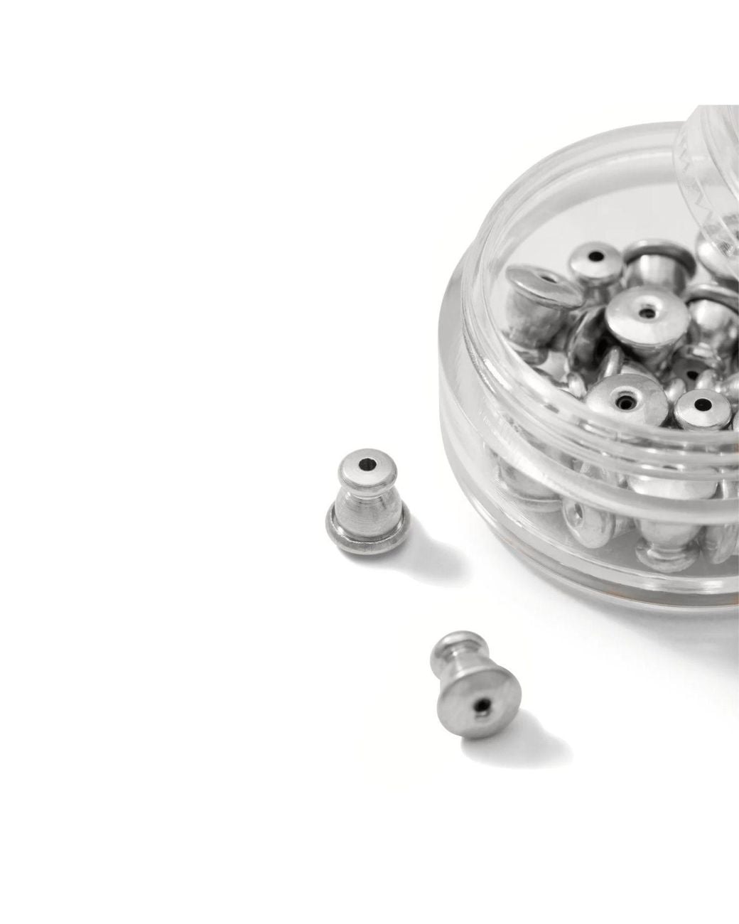 Jaredjamin Metallic Earring Backings