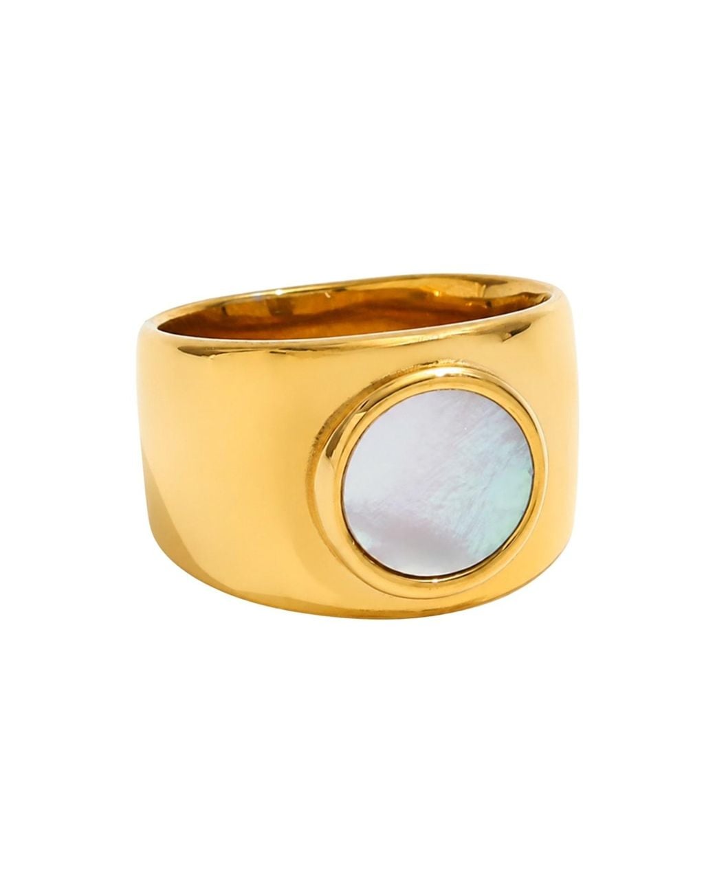 Iris London Metallic Etta Ring