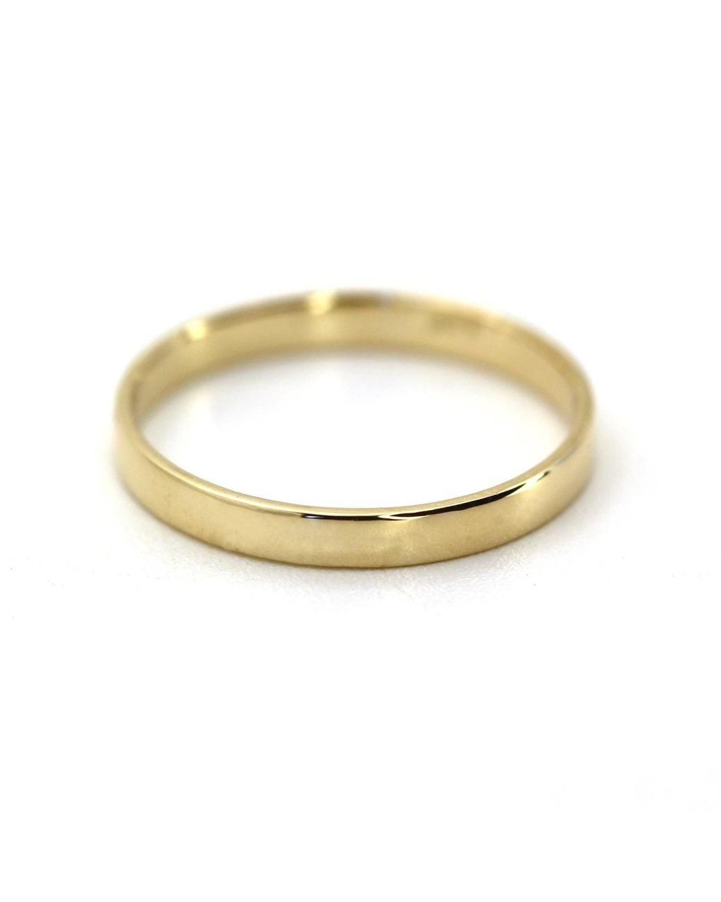 VicStoneNYC Fine Jewelry Metallic Timeless Solid Wedding Band
