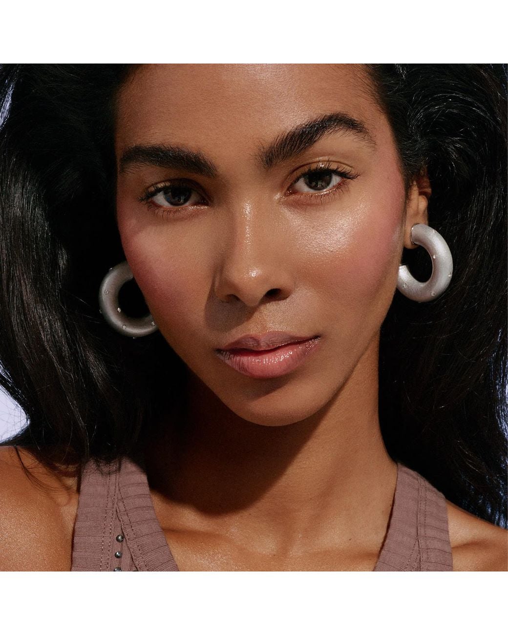 Saule Label Metallic Alba Hoops