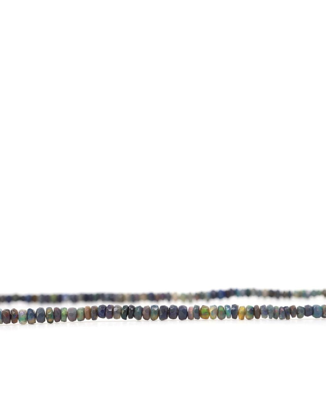Shar Oke Metallic Ethiopian Opal Necklace