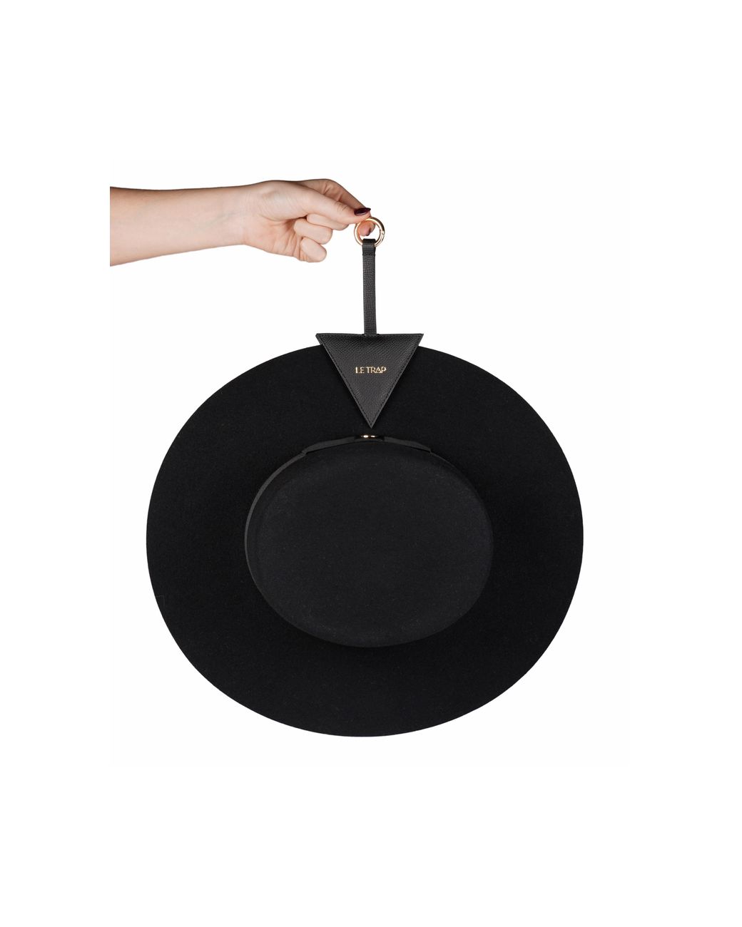Le Trap Black Hat Holder Triangle