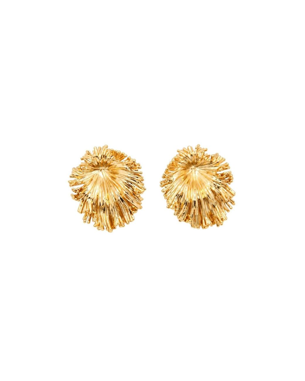 Uchi and Soto Metallic Kin Statement Stud Earrings