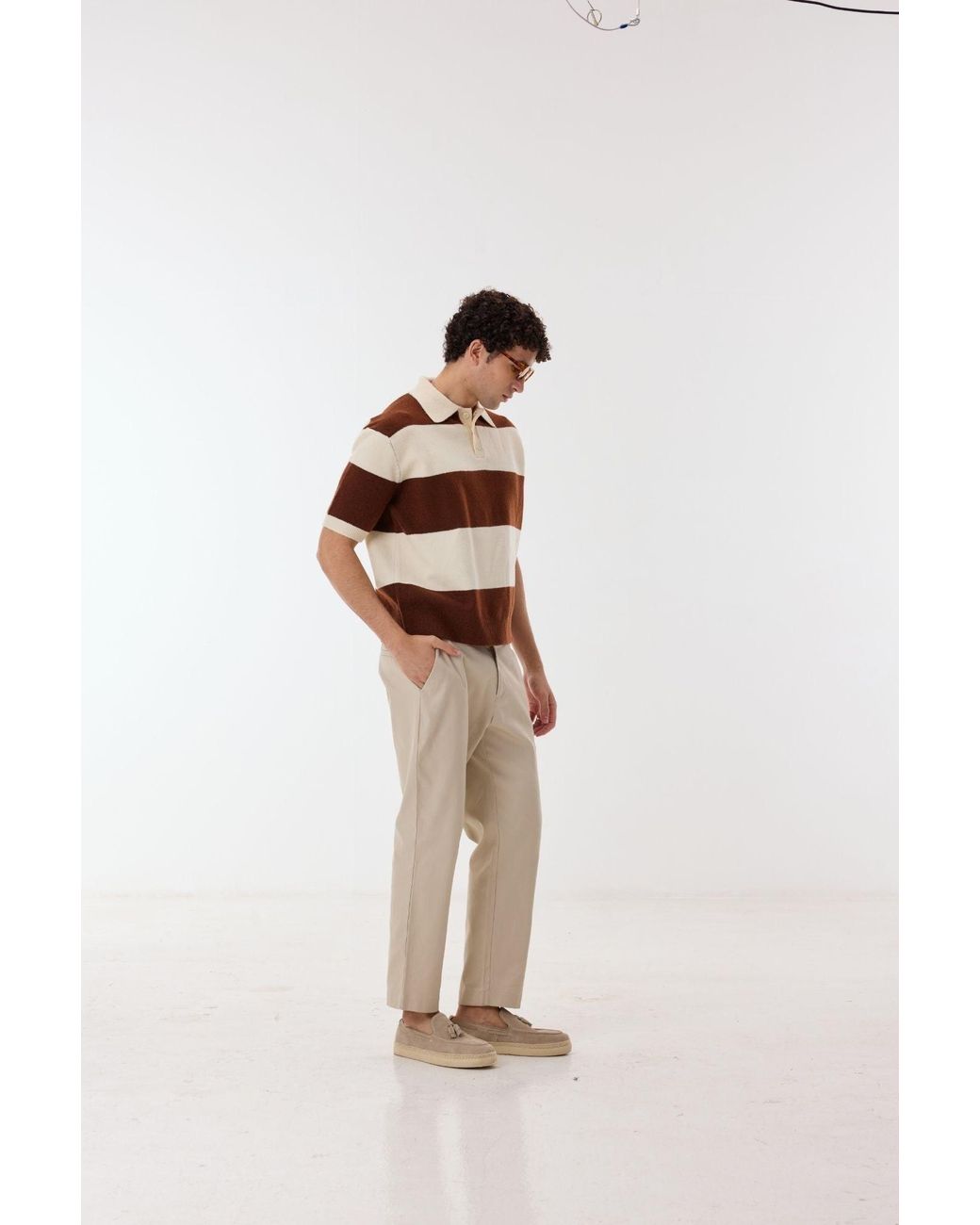 Ashita Fernandes Brown Amin T Shirt for men