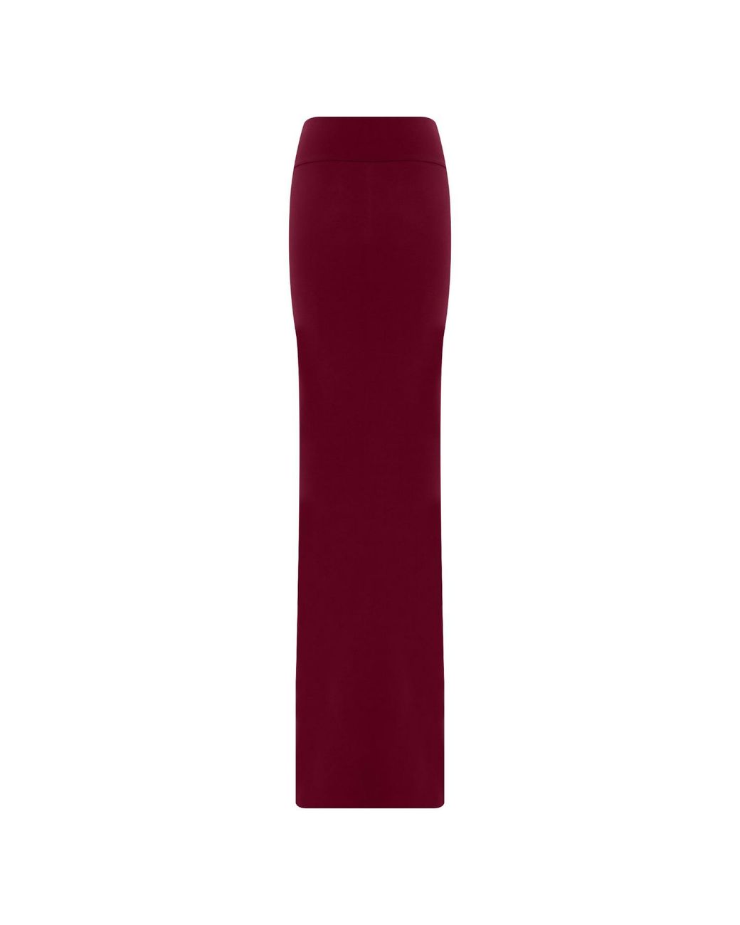 Herfetch Neutrals Tailored Skirt-Burgundy