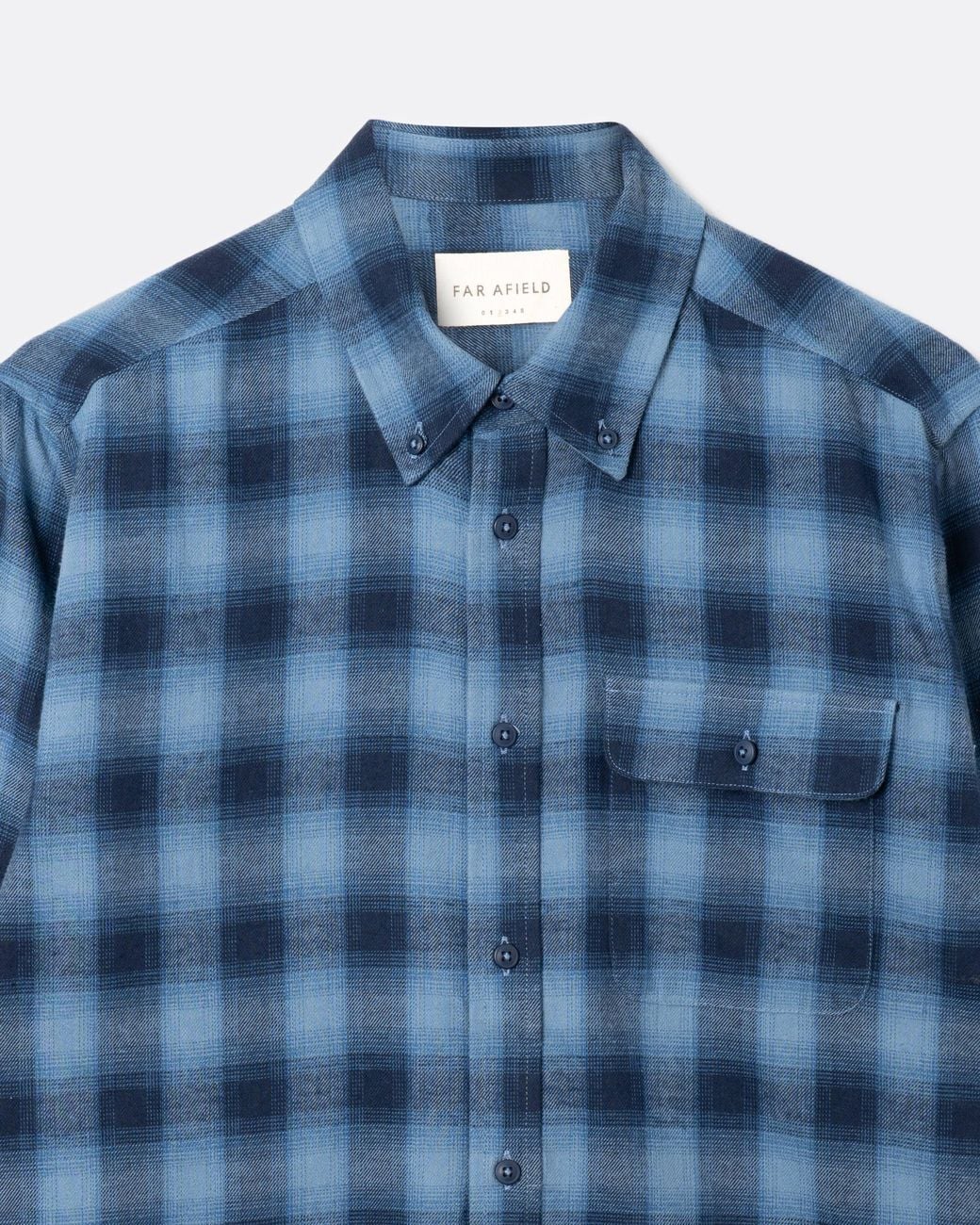 Far Afield Blue Larry Shirt for men