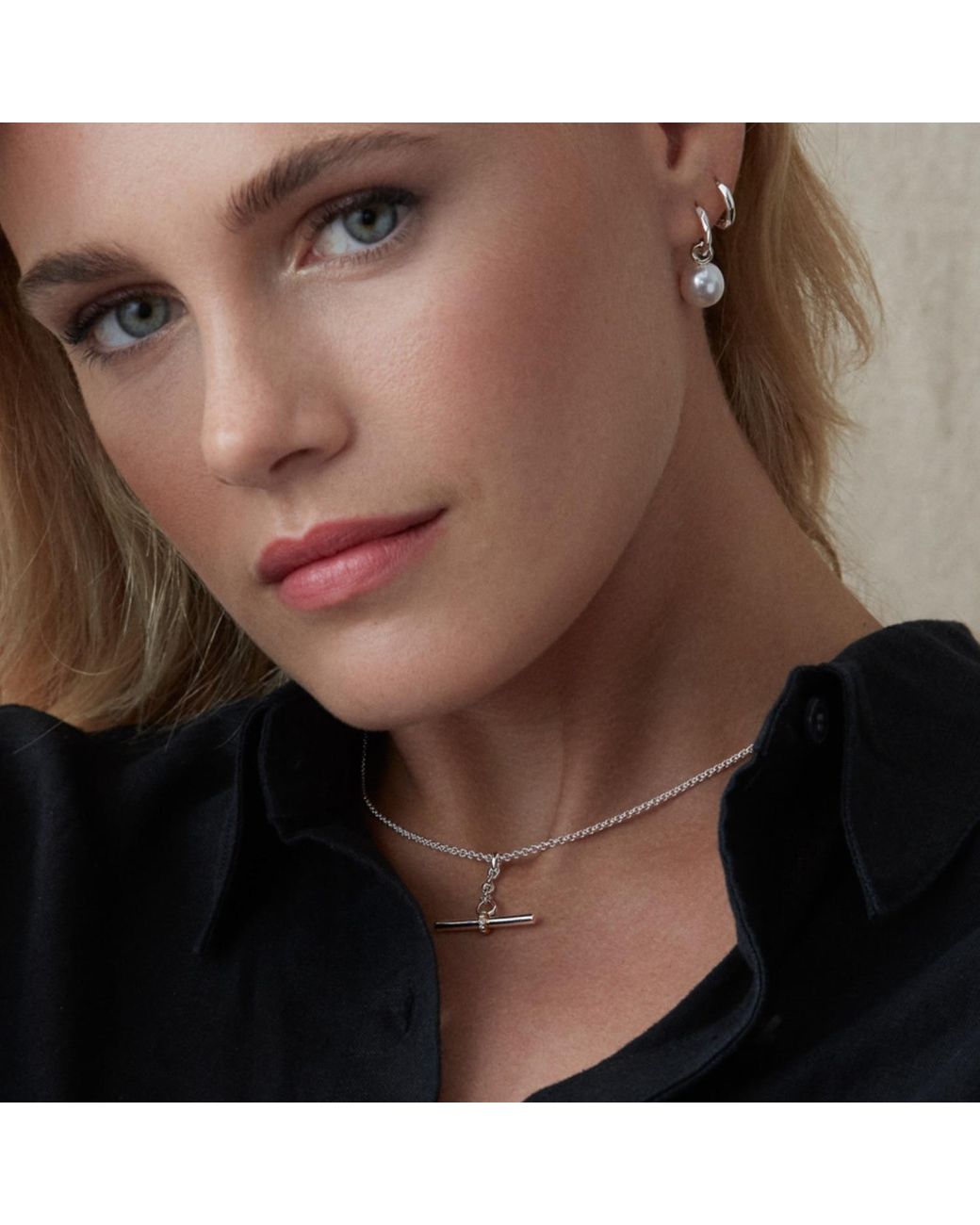 Dinny Hall Metallic Thalassa Mini Huggie Hoops