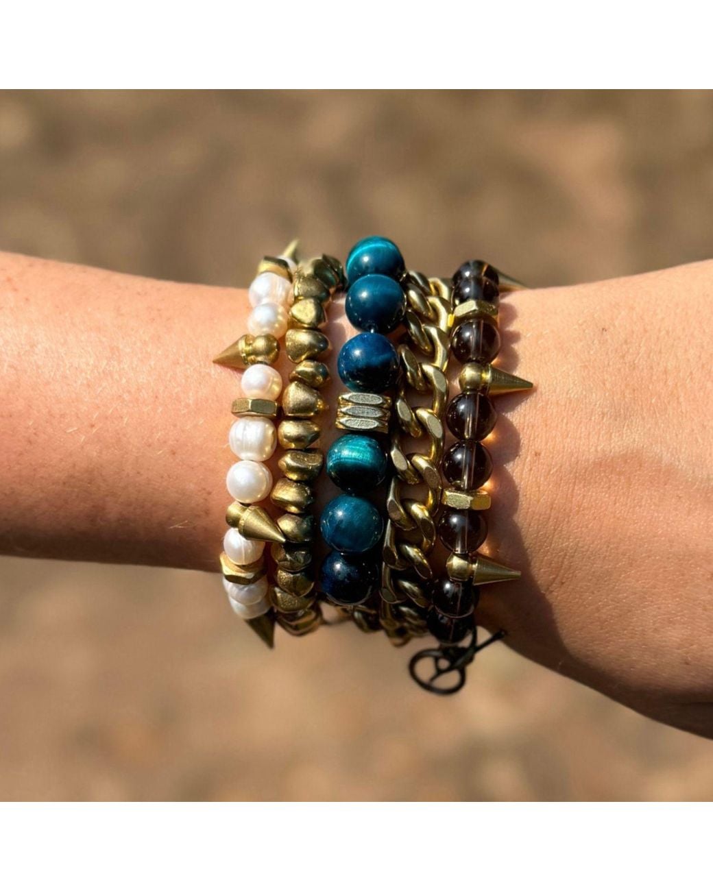 Rachel Nathan Black On Point: Smoky Quartz Bracelet