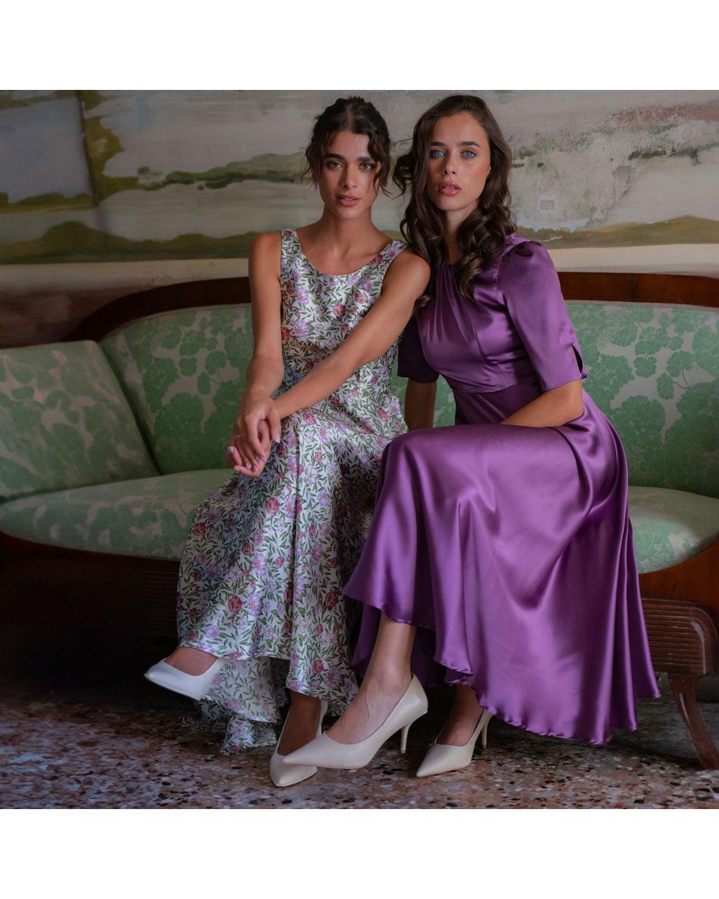 Sofia Tsereteli Purple Timeless Grace Gown
