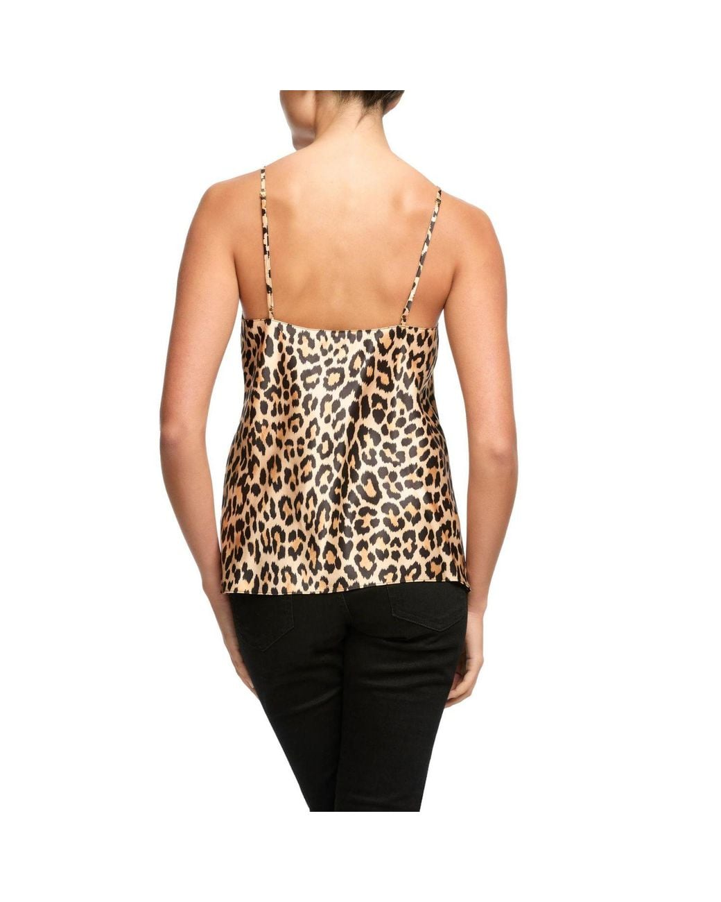 SAINTED SISTERS Brown Stella Animal Camisole