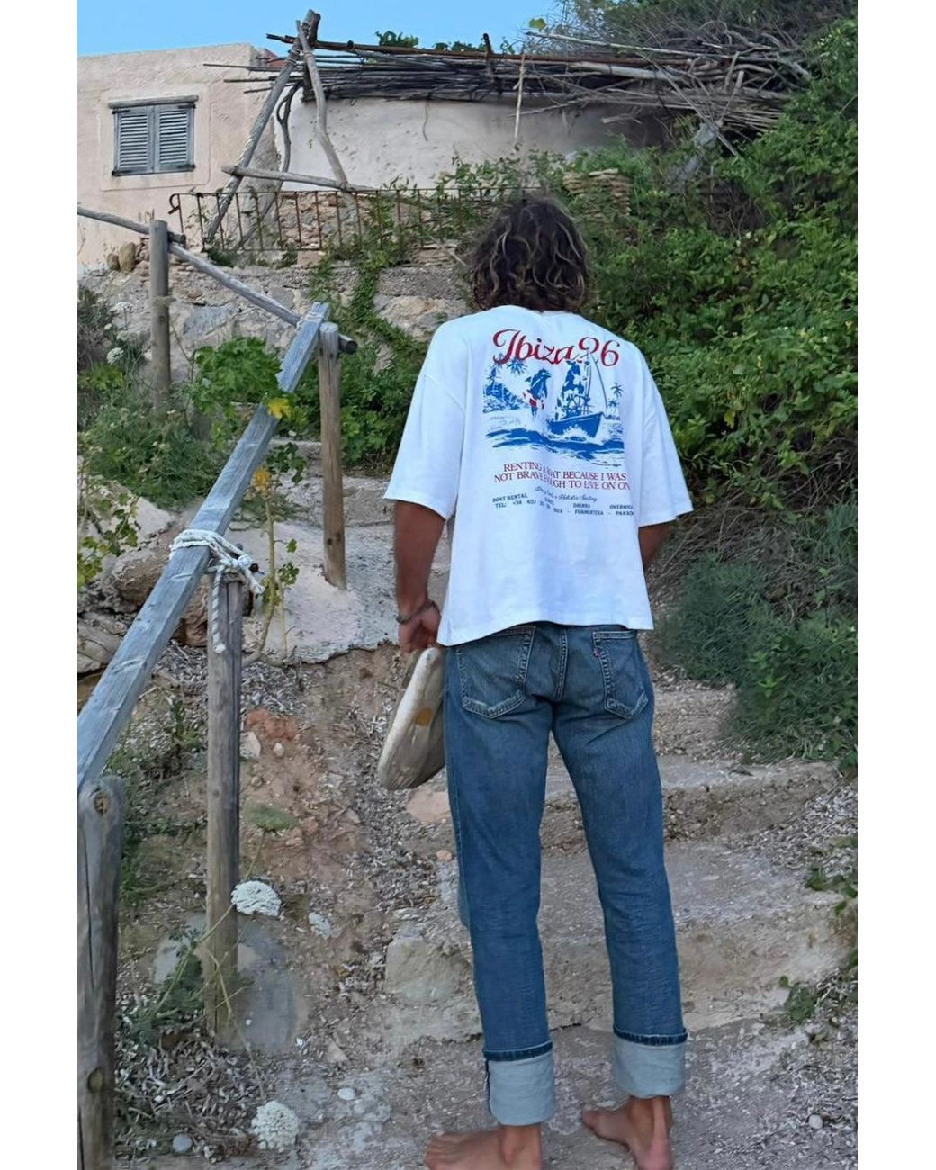 Par & Escala Blue Boat T-Shirt