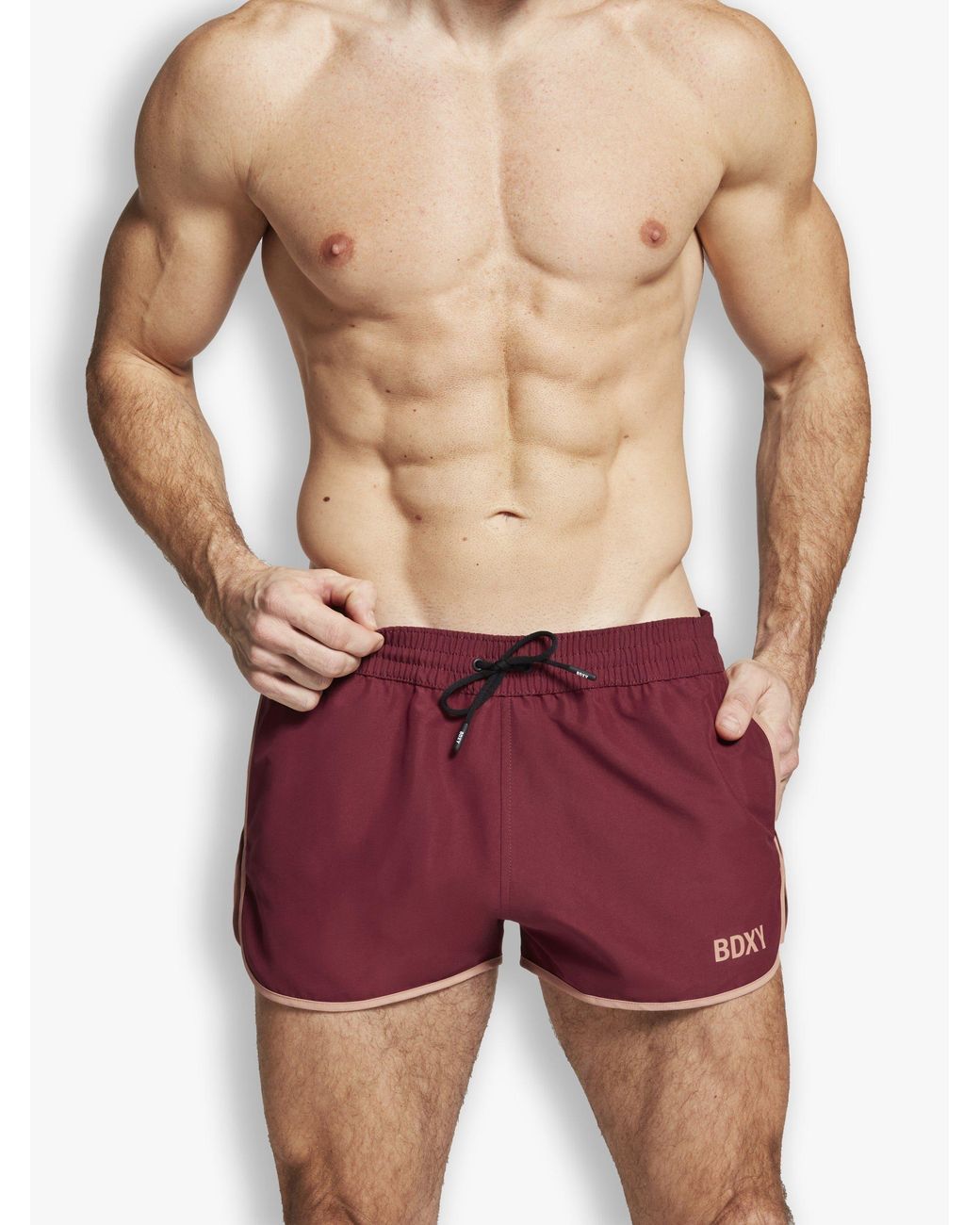 Bdxy Studio Red The Cameo Shorts for men