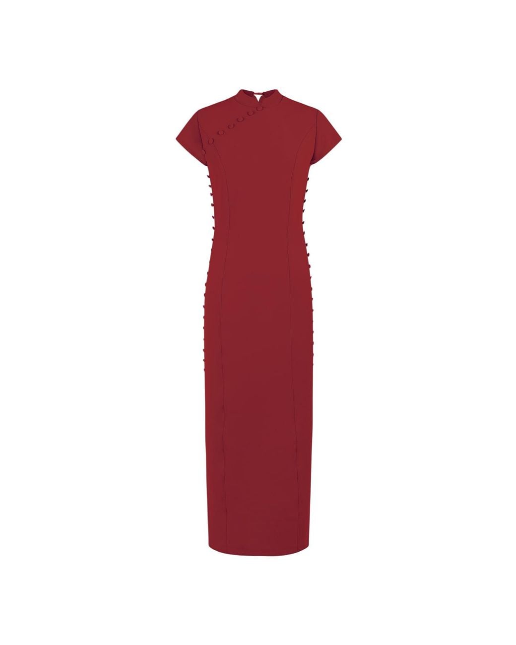 Koahari Red Meri Dress