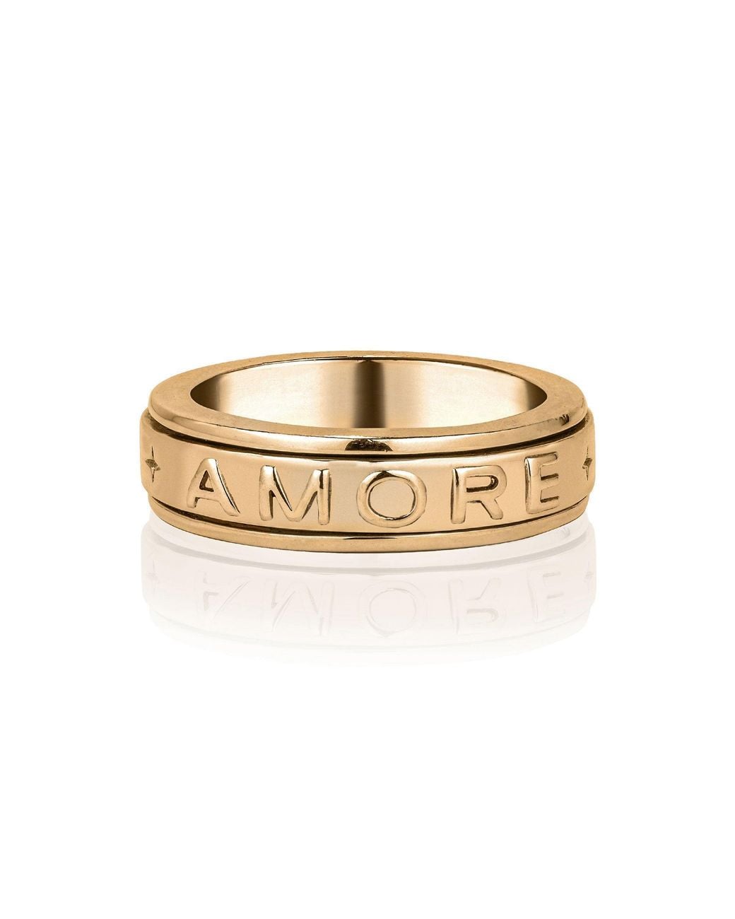 Charlotte's Web Jewellery Metallic Amore Vermeil Spinning Ring