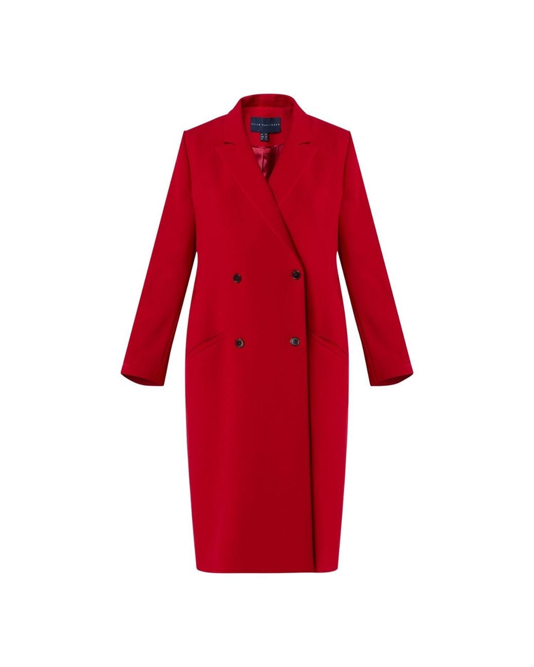 Helen Mcalinden Red Victoria Ruby Coat