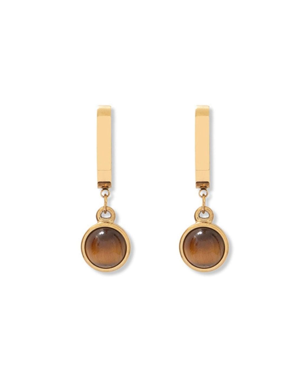 A Weathered Penny Metallic Indie Hoops