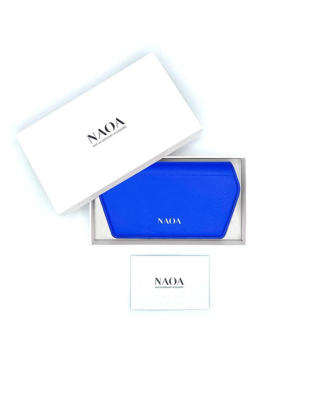 Naoa Blue Slim Glasses Case Royal
