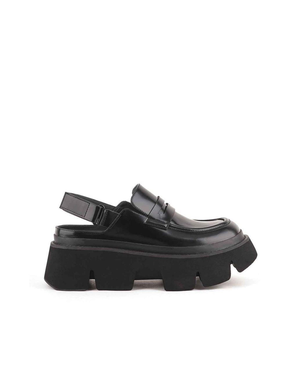United Nude Black Stomper Loafer